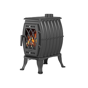 Печь-камин Везувий BX-09 "Антрацит" (чугунный)